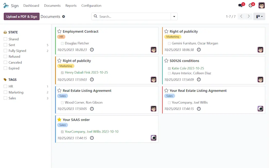 Odoo Approvals